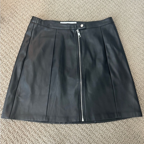 Mango Dresses & Skirts - MANGO leather skirt